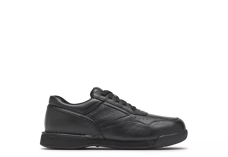 Rockport Mens M7100 Prowalker Sneaker - Black 2 Rockport Mens M7100 Prowalker Sneaker - Black - Image 2