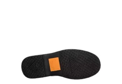 Deer Stags Mens Manager Slip Resistant Work Shoe - Black -Skechers Sales US 01 500657 06