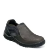 Nunn Bush Mens Quest Moc Toe Slip On Oxford - Dark Grey