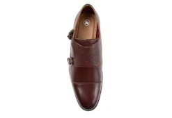 Thomas & Vine Mens Calvin Monk Strap Oxford - Brown -Skechers Sales US 01 500744 05