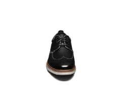 Stacy Adams Mens Synergy Wingtip Oxford - Black -Skechers Sales US 01 500771 02
