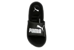 Puma Mens Royal Cat Memory Slide Sandal - Black -Skechers Sales US 01 501203 05