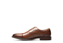 Stacy Adams Mens Maddox Cap Toe Oxford - Cognac -Skechers Sales US 01 501301 03