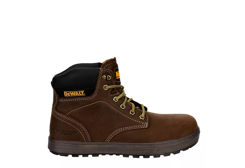 Dewalt Mens Plasma Steel Toe Work Boot - Brown 2 Dewalt Mens Plasma Steel Toe Work Boot - Brown - Image 2
