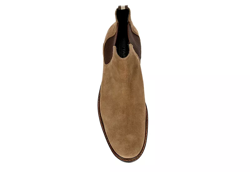 Franco Fortini Mens Glory Chelsea Boot - Taupe 7 Franco Fortini Mens Glory Chelsea Boot - Taupe - Image 7