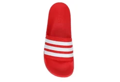 Adidas Mens Adilette Shower Slide Sandal - Red -Skechers Sales US 01 501459 05