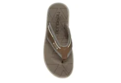 Heydude Mens Sami Flip Flop Sandal - Brown -Skechers Sales US 01 501477 05