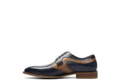 Stacy Adams Mens Palmer Plain Toe Medallion Oxford - Navy -Skechers Sales US 01 501554 03