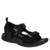 Keen Mens Drift Creek Two Strap Outdoor Sandal - Black