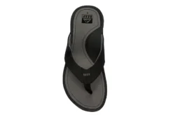 Reef Mens San Onofre Flip Flop Sandal - Black -Skechers Sales US 01 501590 05
