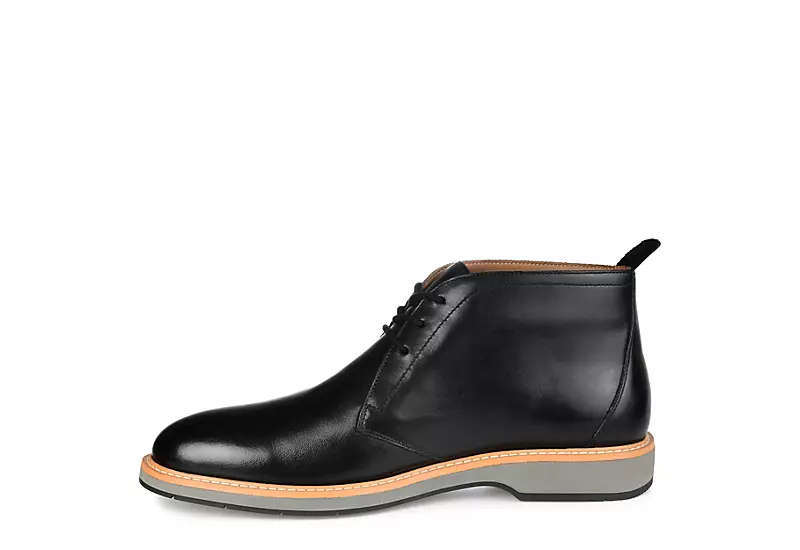 Thomas & Vine Mens Booker Chukka Boot - Black 4 Thomas & Vine Mens Booker Chukka Boot - Black - Image 4