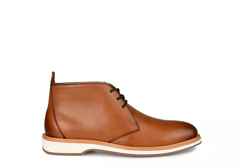 Thomas & Vine Mens Booker Chukka Boot - Cognac 2 Thomas & Vine Mens Booker Chukka Boot - Cognac - Image 2