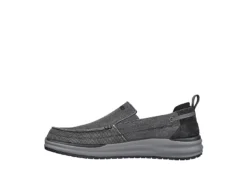 Skechers Mens Arch Fit Melo Slip On Sneaker - Grey -Skechers Sales US 01 501696 02