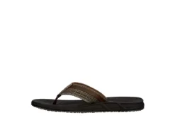 Day Five Mens Board Walk Flip Flop Sandal - Brown -Skechers Sales US 01 501730 03