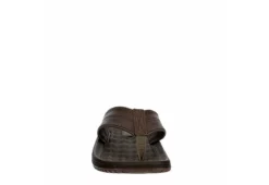 Bjorndal Mens Dunas Flip Flop Sandal - Brown -Skechers Sales US 01 501783 02