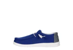 Heydude Mens Wally Slip On Sneaker - Blue -Skechers Sales US 01 501809 03
