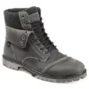 Territory Mens Grind Lace-up Boot - Grey