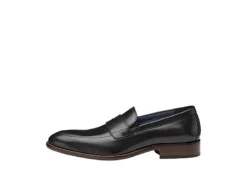Johnston & Murphy Mens Stockton Penny Loafer Oxford - Black -Skechers Sales US 01 502050 03
