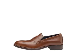 Johnston & Murphy Mens Stockton Penny Loafer Oxford - Dark Tan -Skechers Sales US 01 502051 03
