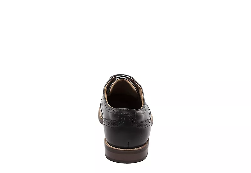 Florsheim Mens Rucci Wing Tip Oxford - Black 5 Florsheim Mens Rucci Wing Tip Oxford - Black - Image 5