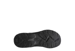 Dr. Scholl's Mens Monster I Slip Resistant Work Shoe - Black -Skechers Sales US 01 502219 06