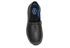 Dr. Scholl's Mens Dive In Slip Resistant Work Shoe - Black -Skechers Sales US 01 502230 05