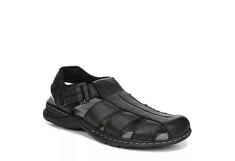 Dr. Scholl's Mens Gaston Outdoor Sandal - Black 1 Dr. Scholl's Mens Gaston Outdoor Sandal - Black