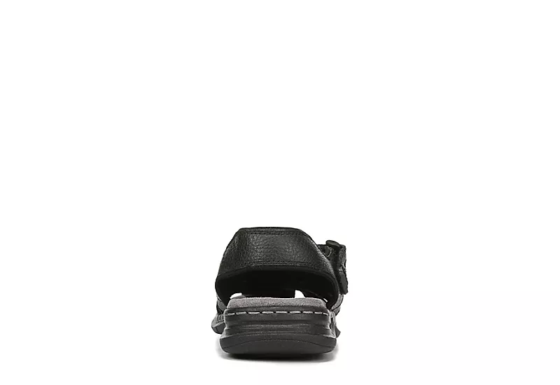 Dr. Scholl's Mens Gaston Outdoor Sandal - Black 5 Dr. Scholl's Mens Gaston Outdoor Sandal - Black - Image 5
