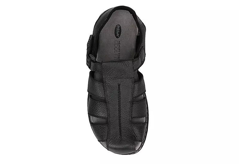 Dr. Scholl's Mens Gaston Outdoor Sandal - Black 6 Dr. Scholl's Mens Gaston Outdoor Sandal - Black - Image 6