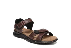 Dr. Scholl's Mens Gus Outdoor Sandal - Brown