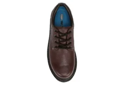 Dr. Scholl's Mens Harrington Ii Slip Resistant Work Shoe - Brown -Skechers Sales US 01 502238 05
