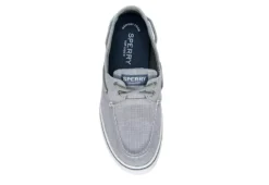 Sperry Mens Halyard 2-eye Slip On Sneaker - Pale Grey -Skechers Sales US 01 502250 05