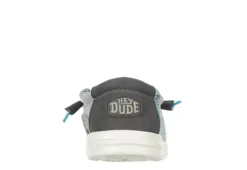 Heydude Mens Wally Slip On Sneaker - Grey 11 Heydude Mens Wally Slip On Sneaker - Grey -Skechers Sales US 01 502290 04