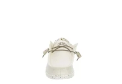 Heydude Mens Wally Slip On Sneaker - Ivory -Skechers Sales US 01 502292 02