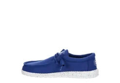Heydude Mens Wally Slip On Sneaker - Blue -Skechers Sales US 01 502319 03