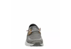 Heydude Mens Sirocco Slip On Sneaker - Grey -Skechers Sales US 01 502322 02