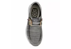 Heydude Mens Sirocco Slip On Sneaker - Grey -Skechers Sales US 01 502322 05