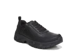 Dr. Scholl's Mens Bravery Slip Resistant Work Shoe - Black