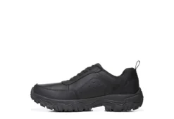 Dr. Scholl's Mens Bravery Slip Resistant Work Shoe - Black -Skechers Sales US 01 502333 03