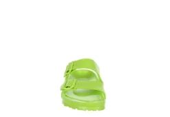 Birkenstock Mens Arizona Essentials Slide Sandal - Lime -Skechers Sales US 01 502355 02