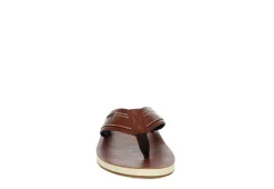 Restoration Mens Delmare Flip Flop Sandal - Brown -Skechers Sales US 01 502362 02