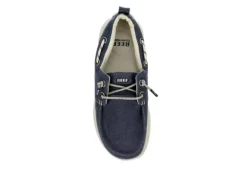 Reef Mens Swellsole Pier Boat Shoe - Navy -Skechers Sales US 01 502367 05