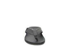 Reef Mens Cushion Spring Flip Flop Sandal - Grey -Skechers Sales US 01 502368 02