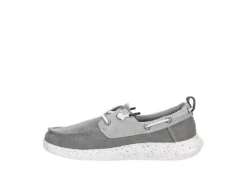 Reef Mens Swellsole Pier Boat Shoe - Grey -Skechers Sales US 01 502369 03