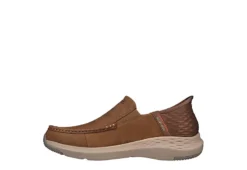Skechers Mens Slip-ins Parson Slip On Sneaker - Brown -Skechers Sales US 01 502402 02