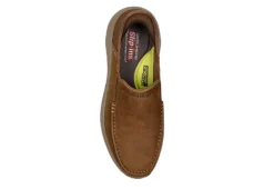 Skechers Mens Slip-ins Parson Slip On Sneaker - Brown -Skechers Sales US 01 502402 03