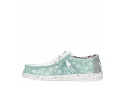 Heydude Mens Wally Slip On Sneaker - Light Blue -Skechers Sales US 01 502414 03