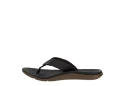 Reef Mens Santa Ana Flip Flop Sandal - Black -Skechers Sales US 01 502415 03
