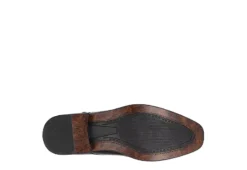 Vance Co Mens Atticus Cap Toe Double Monk Strap Oxford - Brown -Skechers Sales US 01 502465 06