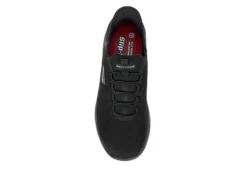 Skechers Mens Slip-ins Summits Colsin Slip Resistant Work Shoe - Black -Skechers Sales US 01 502506 05